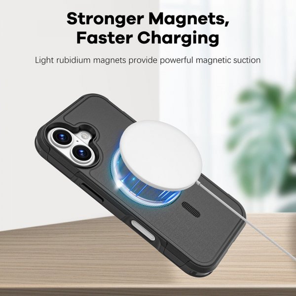 4smarts iPhone 17 -suojakuori Defend Case Ultimag, musta