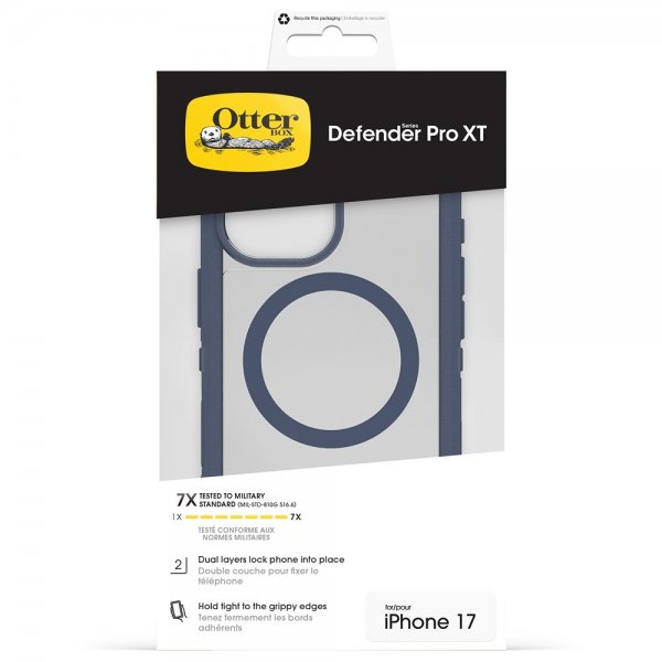 Otterbox iPhone 17 -suojakuori Defender Pro XT MagSafe Baby Blue Jeans