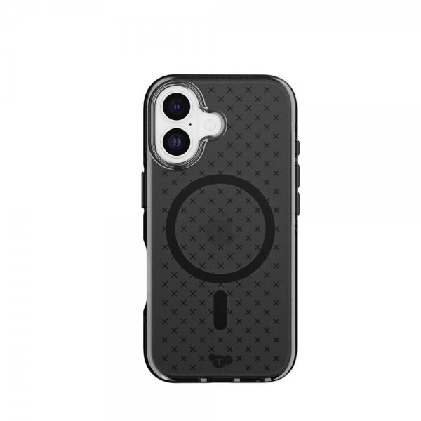 Tech21 iPhone 17 -suojakuori EvoCheck MagSafe Smokey Black