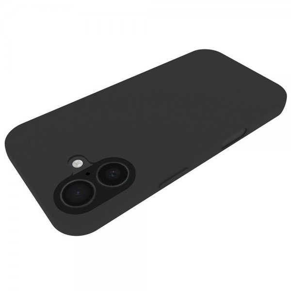 Nordic Covers iPhone 17 -suojakuori, Feather-sarja, Raven Black