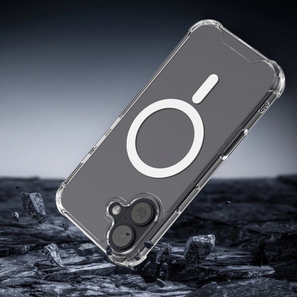 4smarts iPhone 17 -suojakuori Ibiza MagSafe Transparent