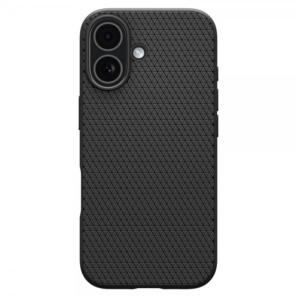 Spigen iPhone 17 -suojakuori Liquid Air Matte Black
