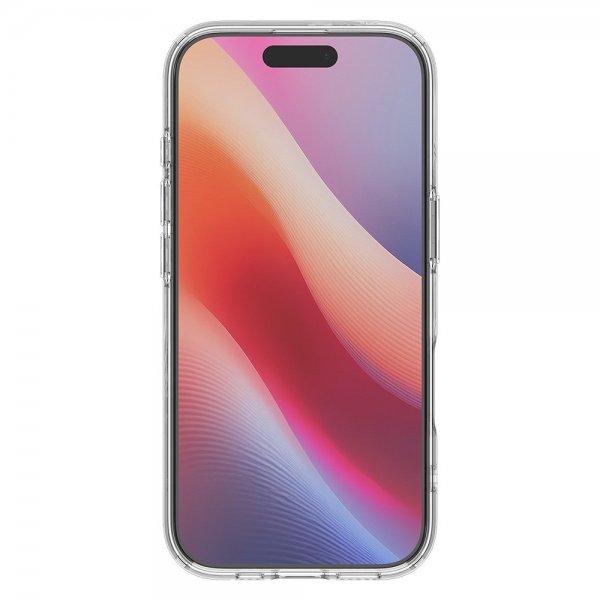 Spigen iPhone 17 -suojakuori Liquid Crystal MagFit Clear White