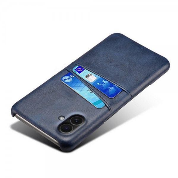 iPhone 17 kuoret kahdella korttipaikalla, sininen