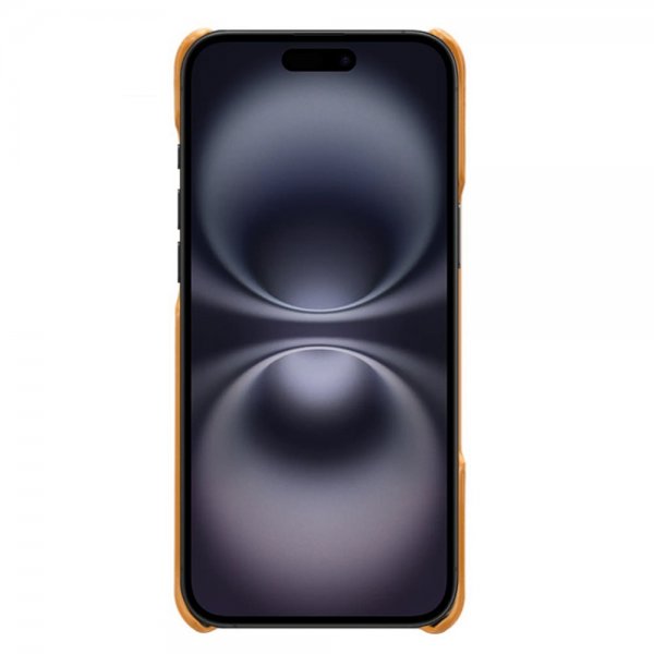 iPhone 17 kuoret kahdella korttipaikalla vaaleanruskea