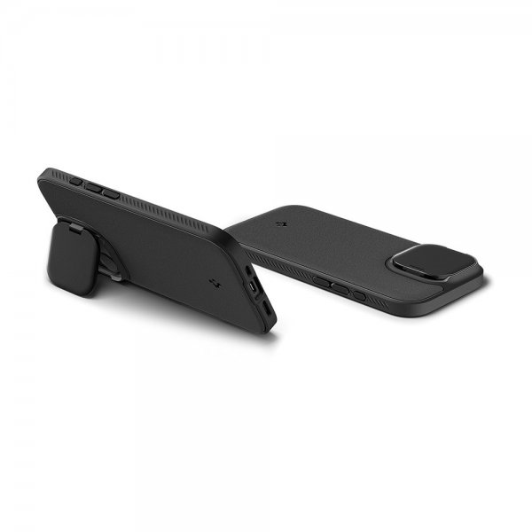 Spigen iPhone 17 -kuori Optik Armor MagFit Musta