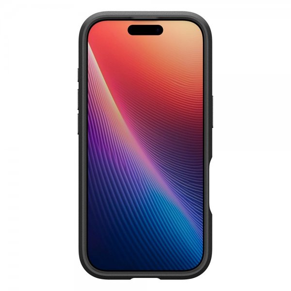 Spigen iPhone 17 -kuori Optik Armor MagFit Musta