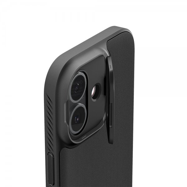 Spigen iPhone 17 -kuori Optik Armor MagFit Musta