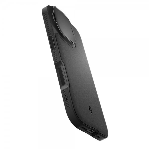 Spigen iPhone 17 -kuori Optik Armor MagFit Musta
