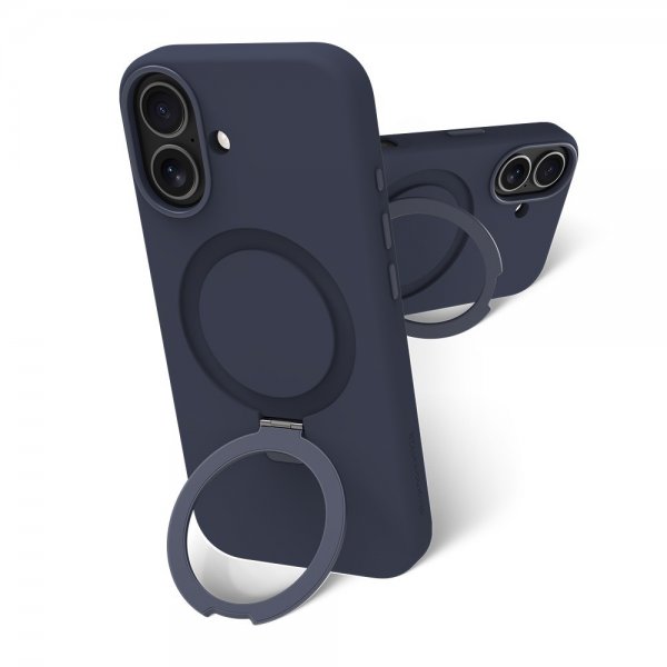 dbramante1928 iPhone 17 -kuori Roskilde MagSafe Kickstand ICON Deep Water