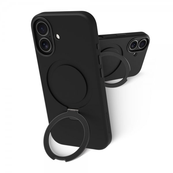 dbramante1928 iPhone 17 -suojakuori Roskilde MagSafe Kickstand ICON Midnight