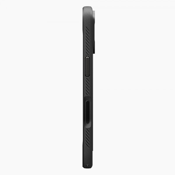 Spigen iPhone 17 -kuori Rugged Armor MagFit Matte Black