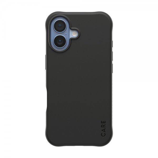 CARE by PanzerGlass iPhone 17 -kuori Samba MagSafe, musta