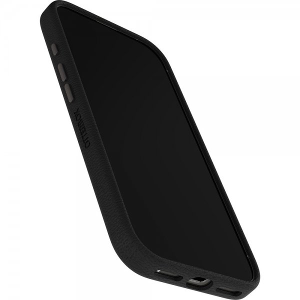 Otterbox iPhone 17 -suojakuori Symmetry Cactus Leather MagSafe Noir Ash
