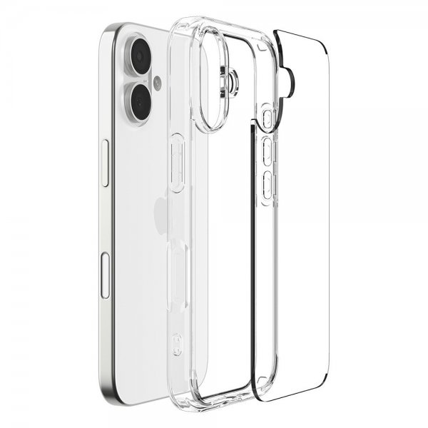 Spigen iPhone 17 -suojakuori Ultra Hybrid Crystal Clear
