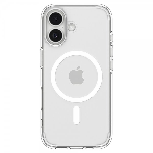 Spigen iPhone 17 -suojakuori Ultra Hybrid MagFit Clear White