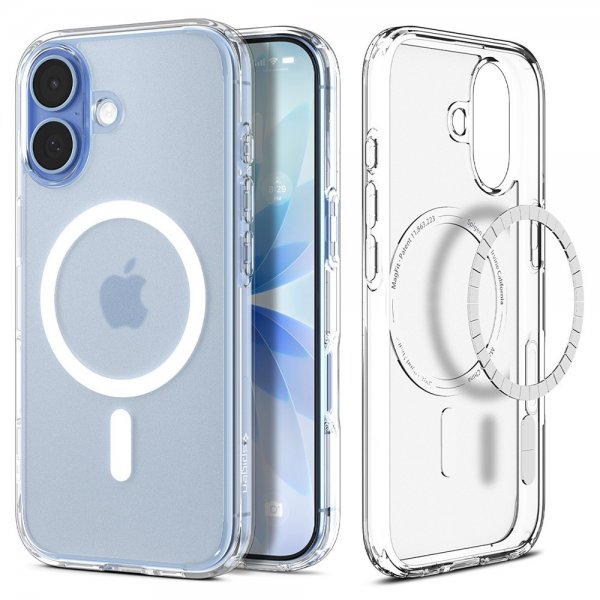 Spigen iPhone 17 -kuori Ultra Hybrid MagFit Frost White