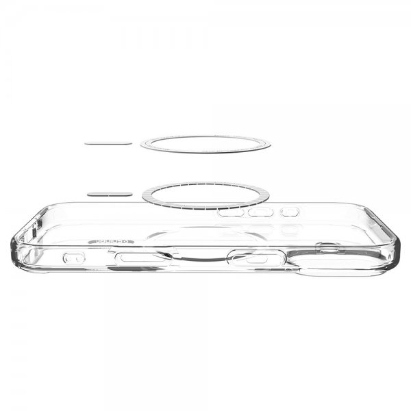 Spigen iPhone 17 -kuori Ultra Hybrid MagFit Frost White