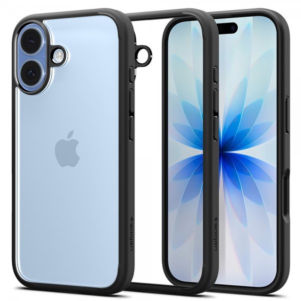 Spigen iPhone 17 -suojakuori Ultra Hybrid Matte Black