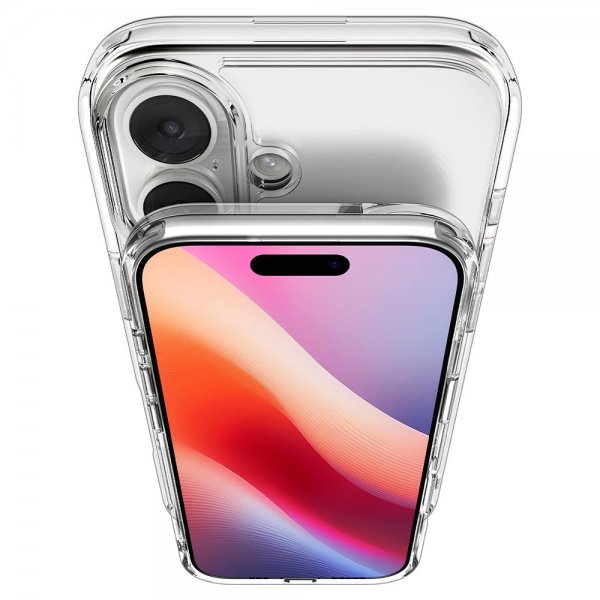 Spigen iPhone 17 -suojakuori Ultra Hybrid S MagFit Clear White
