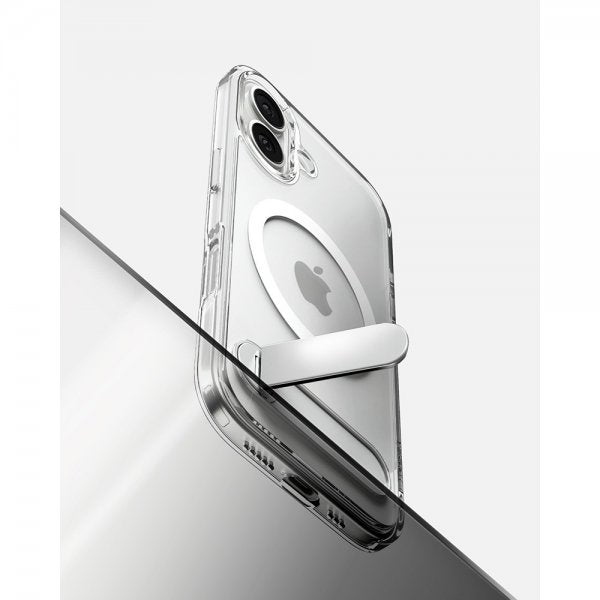 Spigen iPhone 17 -suojakuori Ultra Hybrid S MagFit Clear White
