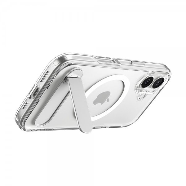 Spigen iPhone 17 -suojakuori Ultra Hybrid S MagFit Clear White