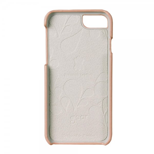 Onsala iPhone 6/6S/7/8/SE Kuori Aito Nahka Ruusukulta
