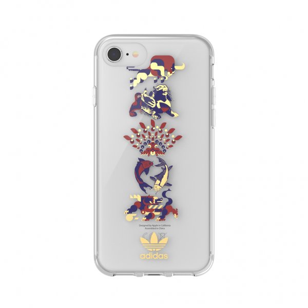 Adidas iPhone 6/6S/7/8/SE Kuori Clear Case CNY SS21