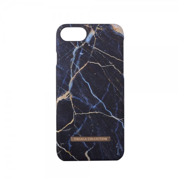 Onsala iPhone 6/6S/7/8/SE Kuori Fashion Edition Black Galaxy Marble
