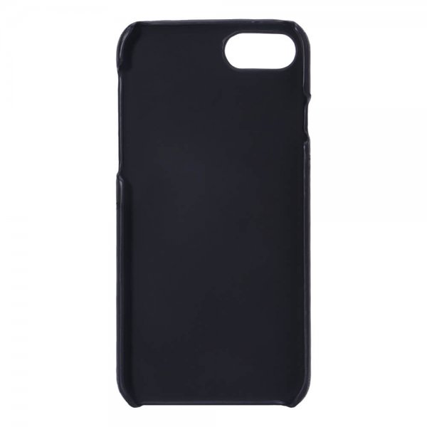 Onsala iPhone 6/6S/7/8/SE Kuori, jossa korttipaikka, musta