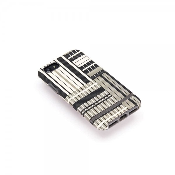 Richmond & Finch iPhone 6/6S/7/8/SE kuori Platinum Stripes