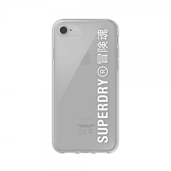 Superdry iPhone 6/6S/7/8/SE kuori Snap Case Clear