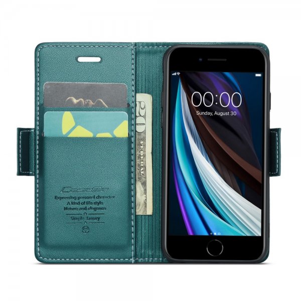 CaseMe iPhone 6/6S/7/8/SE suojakuori 023-sarja, vihreä