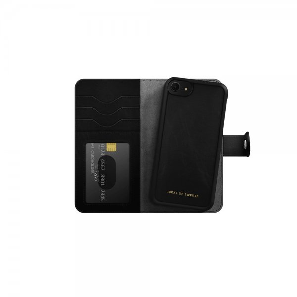 Ideal of Sweden iPhone 6/6S/7/8/SE Magneettilompakko+ Musta