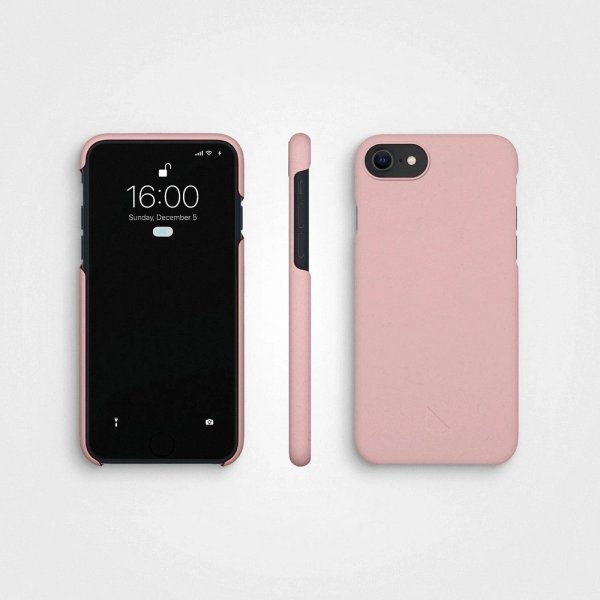 agood company iPhone 6/6S/7/8/SE Kuori Kasvipohjainen Dusty Pink