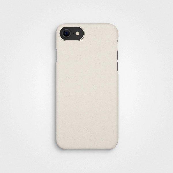 agood company iPhone 6/6S/7/8/SE kuori Kasvipohjainen Vanilla White