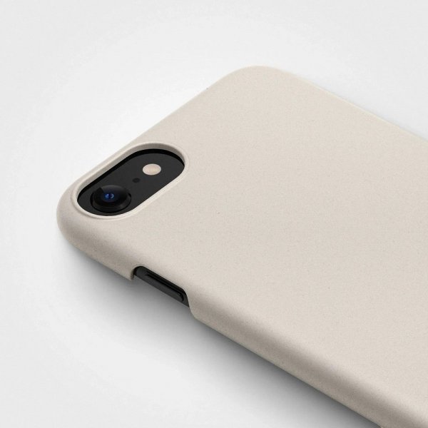 agood company iPhone 6/6S/7/8/SE kuori Kasvipohjainen Vanilla White