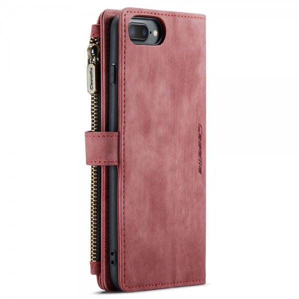 CaseMe iPhone 6/6S Plus/7 Plus/8 Plus -suojakotelo C30-sarja, punainen