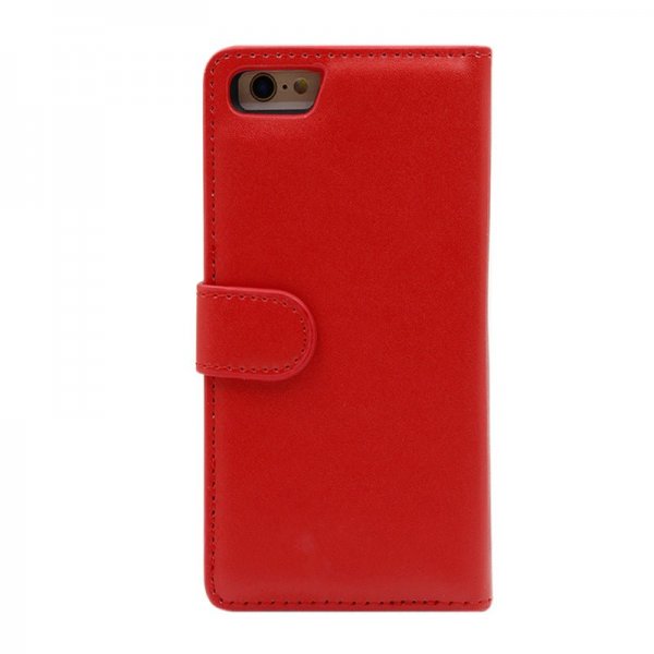 iPhone 6/6S Kotelo Magneettisesti Irrotettava Kuori Punainen