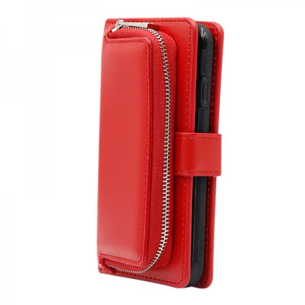 iPhone 6/6S Kotelo Magneettisesti Irrotettava Kuori Punainen