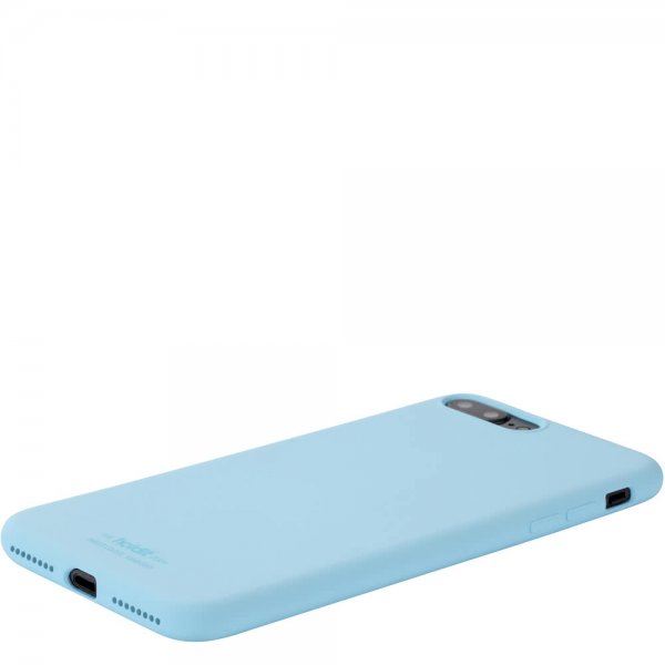 holdit iPhone 7 Plus/iPhone 8 Plus Silikonikuori Vaaleansininen