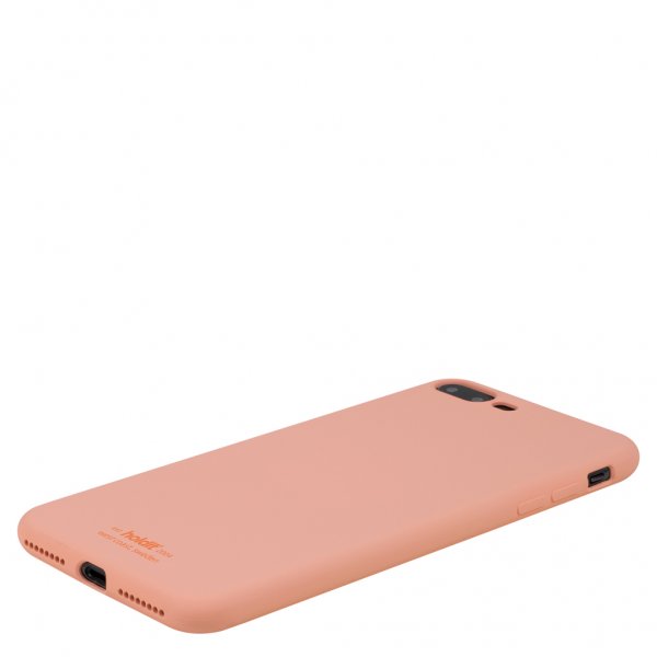 holdit iPhone 7 Plus/iPhone 8 Plus -silikonikuori, Pink Peach