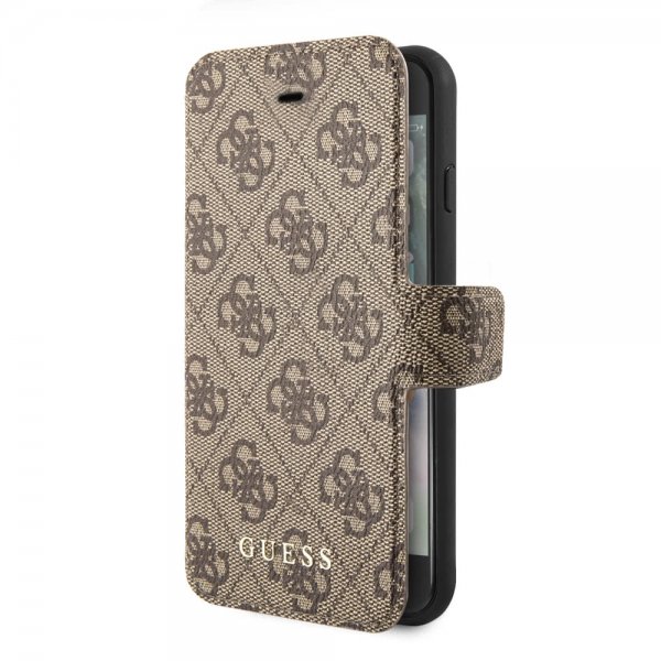 Guess iPhone 7/8/SE Suojakuori Monogram Ruskea
