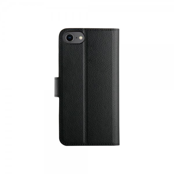 Xqisit iPhone 6/6S/7/8/SE Fodral Slim Wallet Selection Musta