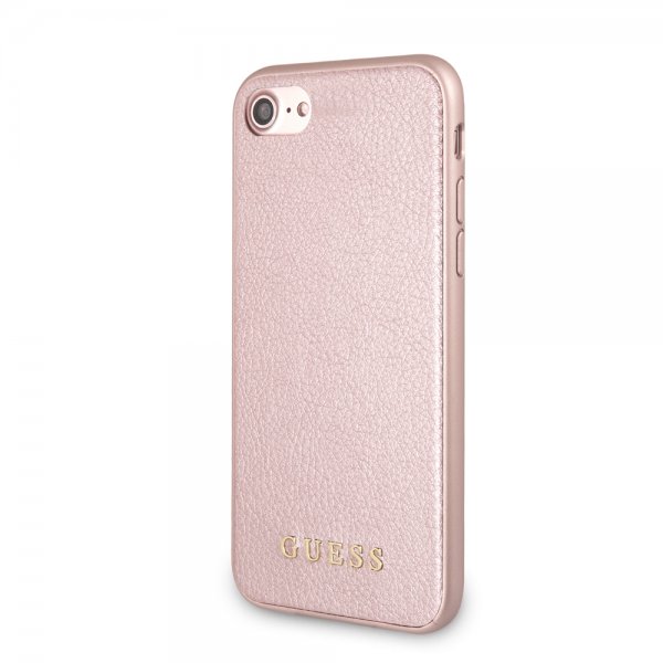 Guess iPhone 7/8/SE Kuori Iridescent Cover Ruusukulta