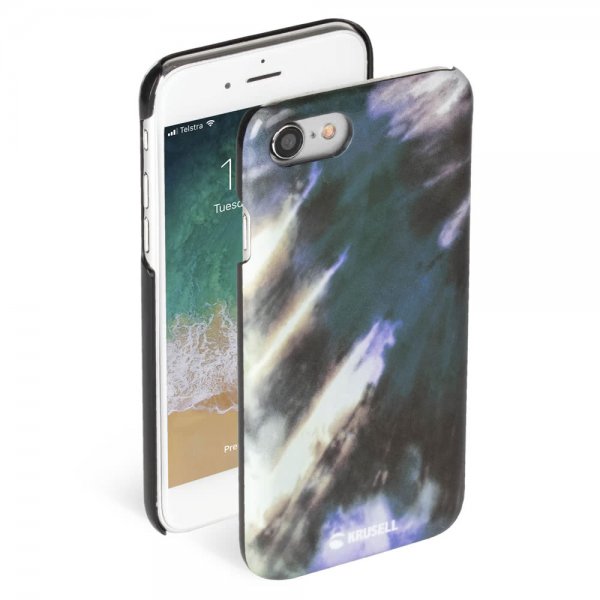Krusell iPhone 7/8/SE kuori Limited Cover Twirl Earth