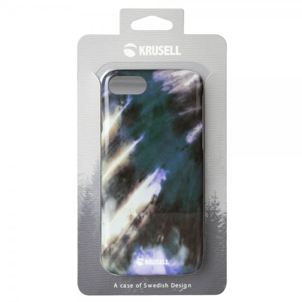 Krusell iPhone 7/8/SE kuori Limited Cover Twirl Earth