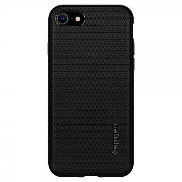 Spigen iPhone 7/8/SE Kuori Liquid Air Musta