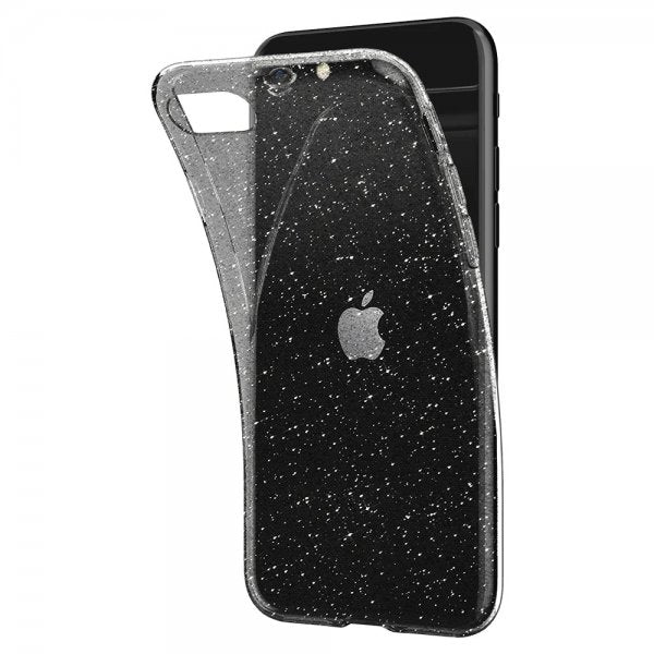 Spigen iPhone 7/8/SE kuori Liquid Crystal Glitter Crystal Quartz