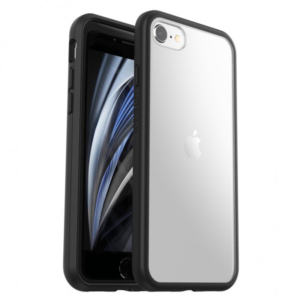 Otterbox iPhone 7/8/SE kuori React Black Crystal
